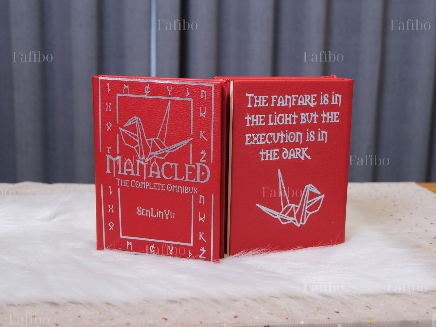 Manacled Book (Red Leather Cover 2)