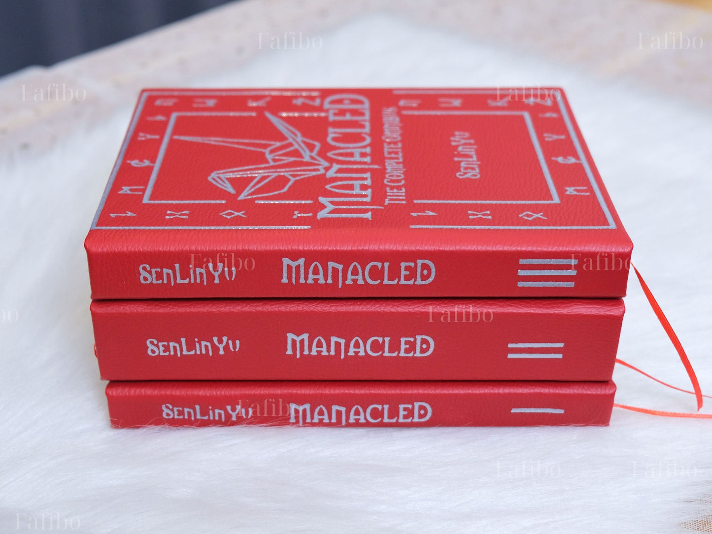 Manacled Book (Red Leather Cover 2)