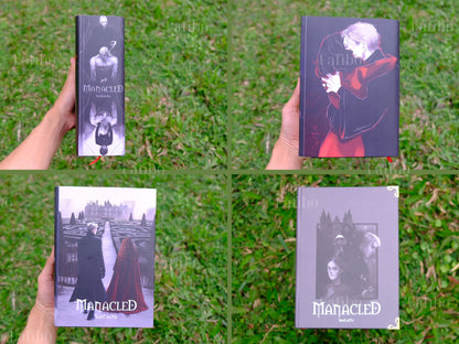 Manacled Luxury Limited Edition | 3-in-1 Hardcover Binding with Unique Hand-Painted Edges | Dramione Collector’s Book
