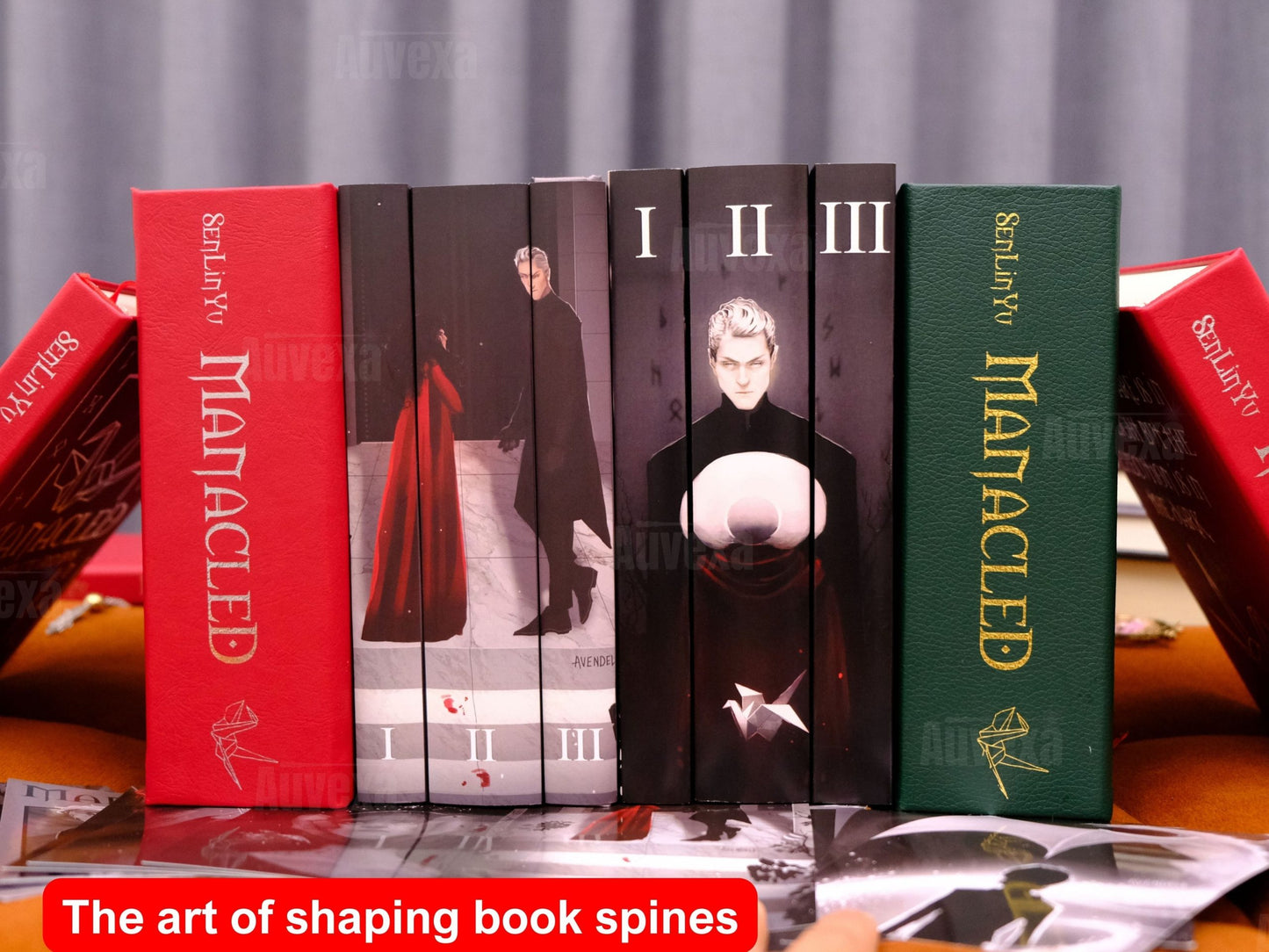 Manacled Book (Red Leather Cover 2)