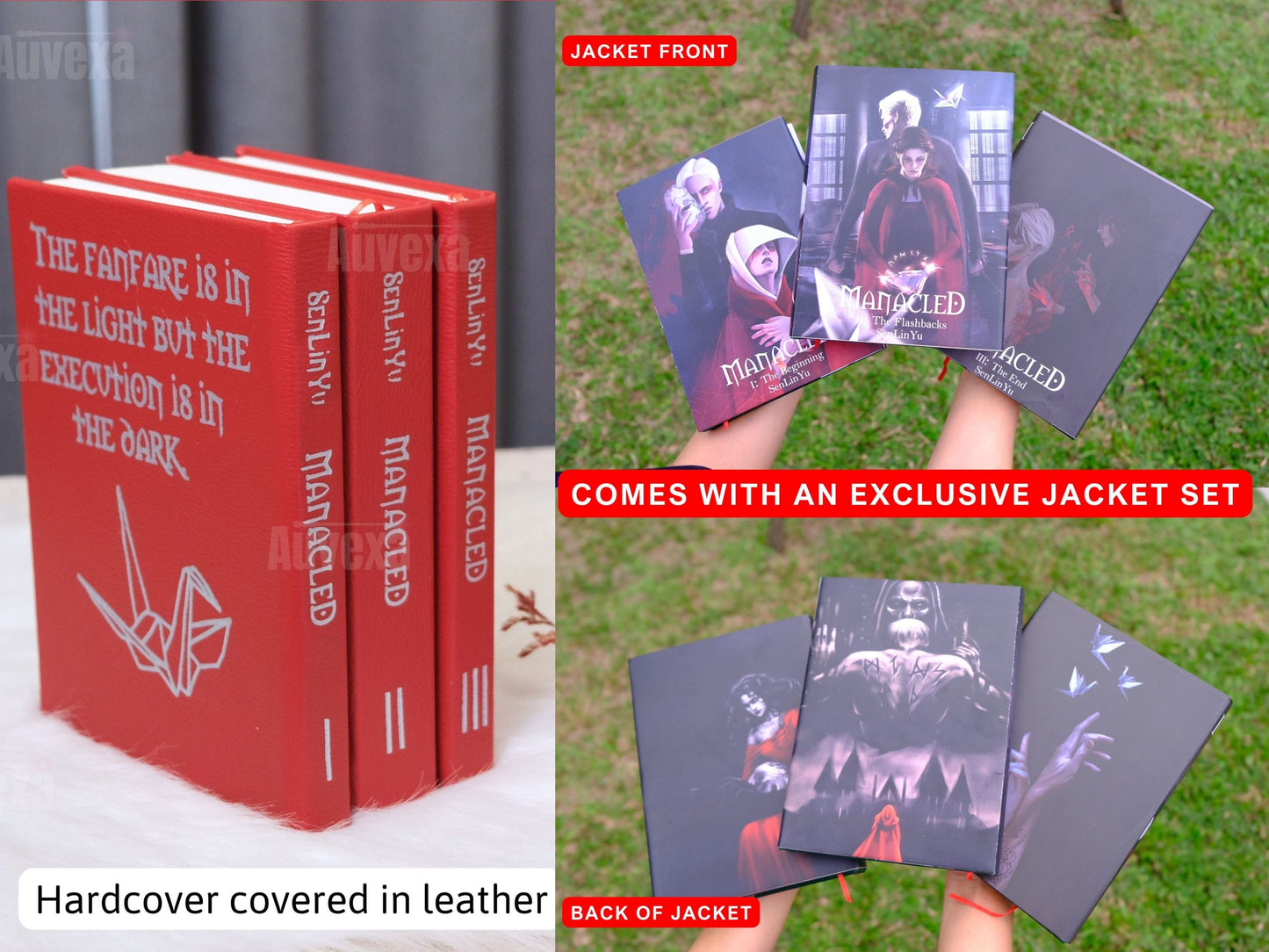 Manacled Book (Red Leather Cover 2)