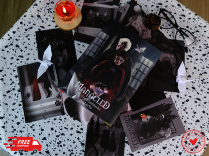 Manacled Luxury Limited Edition | 3-in-1 Hardcover Binding with Unique Hand-Painted Edges | Dramione Collector’s Book