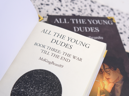 All The Young Dudes – Collector’s Hardcover Edition | Handmade Fanfic Binding | Limited Availability