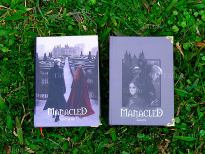 Manacled Luxury Limited Edition | 3-in-1 Hardcover Binding with Unique Hand-Painted Edges | Dramione Collector’s Book