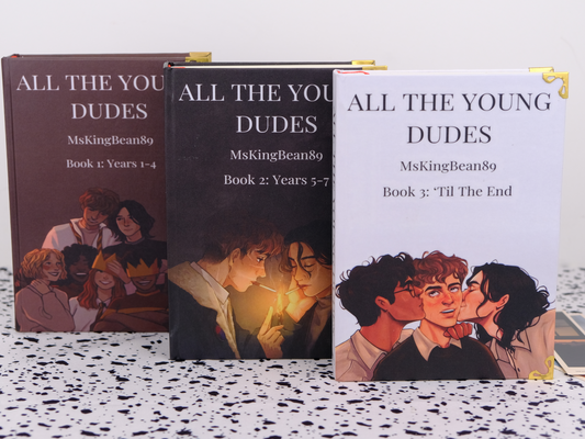 All The Young Dudes – Collector’s Hardcover Edition | Handmade Fanfic Binding | Limited Availability
