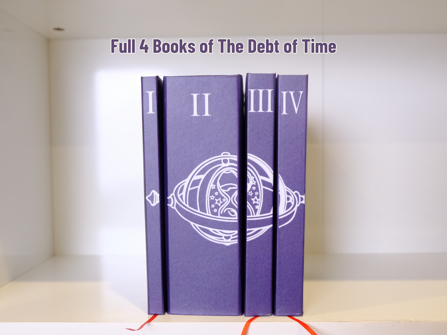 Debt of Time – Fanfiction Hardcover Edition | Full 4-Volume Set by Shaya Lonnie | Premium Binding + Collector’s Quality