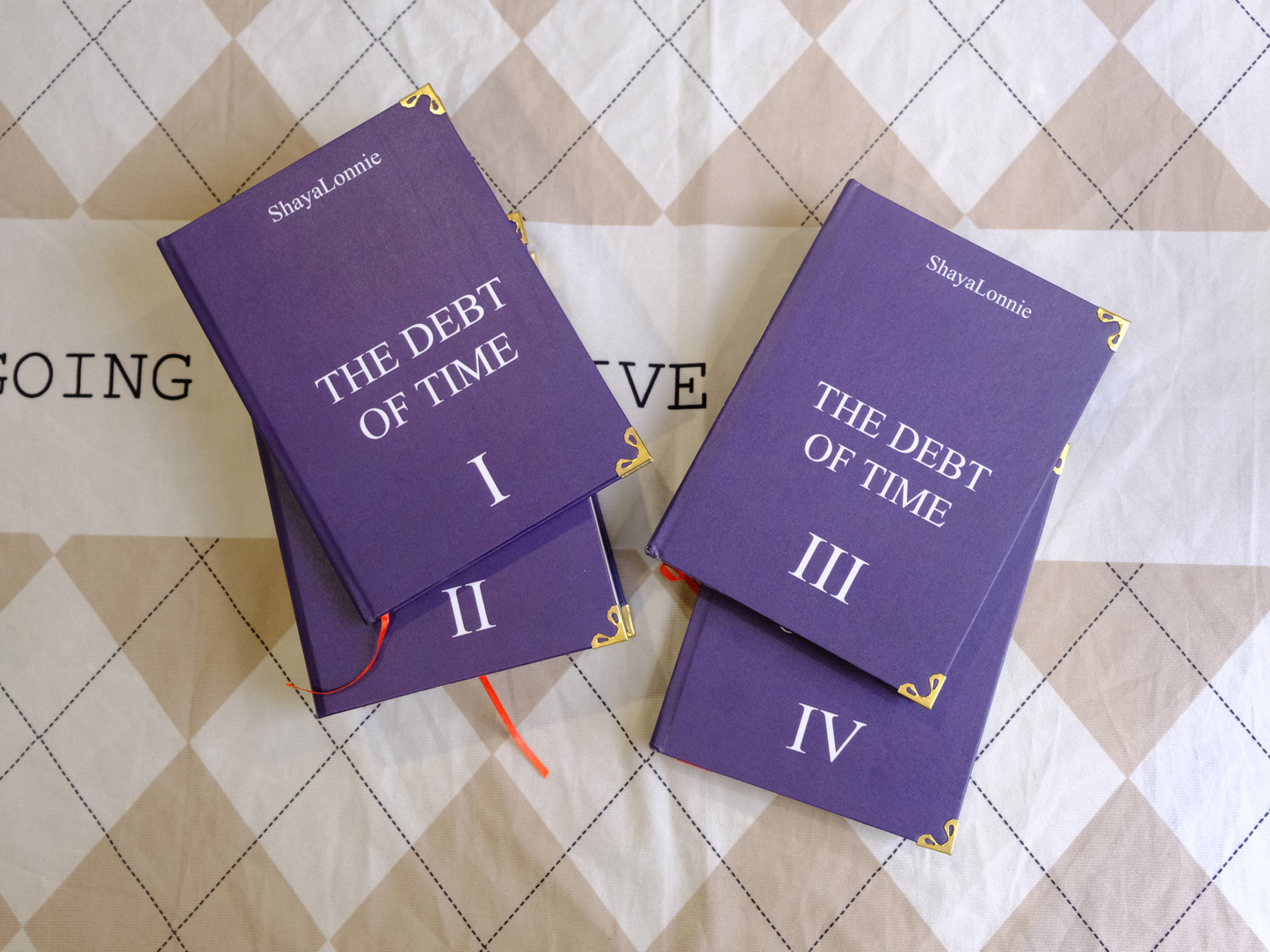 Debt of Time – Fanfiction Hardcover Edition | Full 4-Volume Set by Shaya Lonnie | Premium Binding + Collector’s Quality